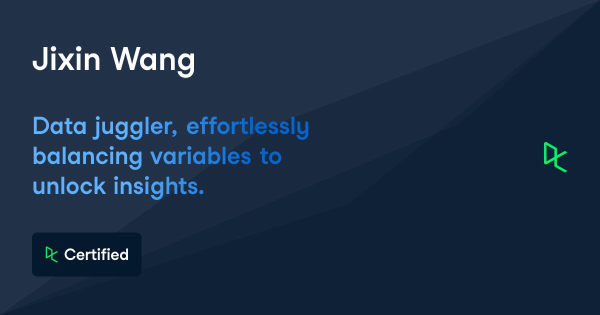 Jixin Wang - Student