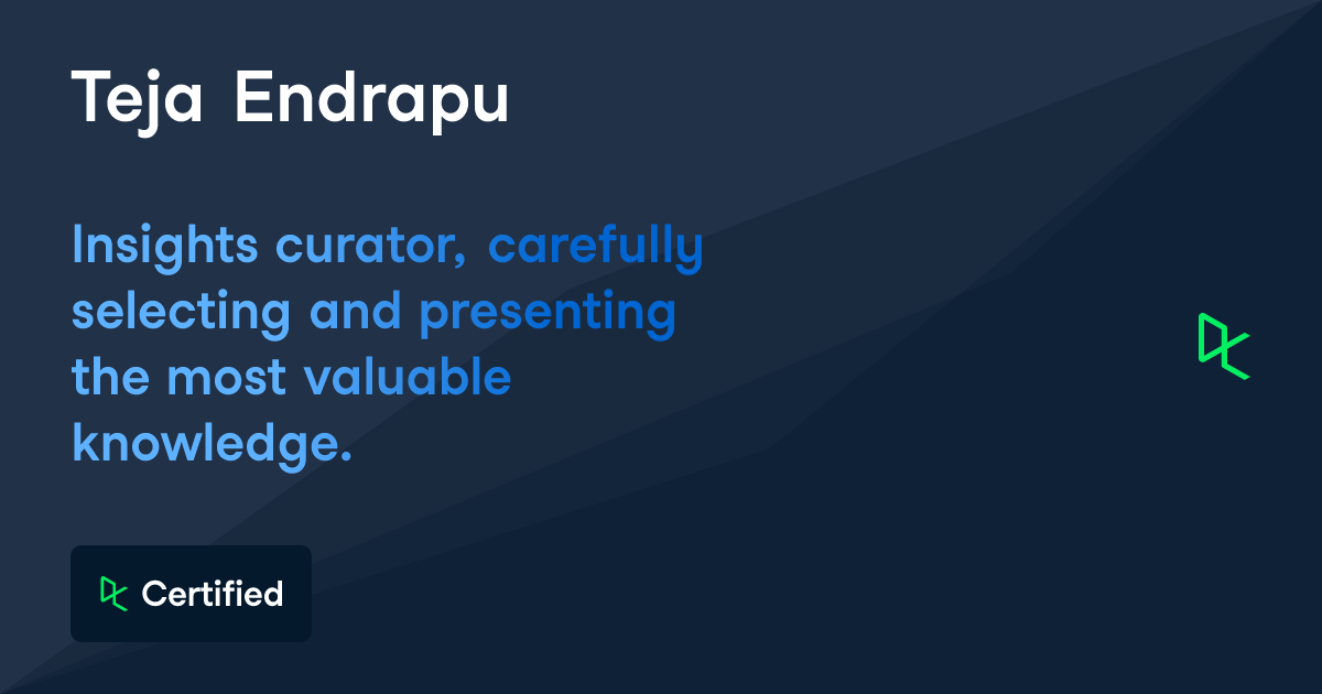 Teja Endrapu - Software Engineer