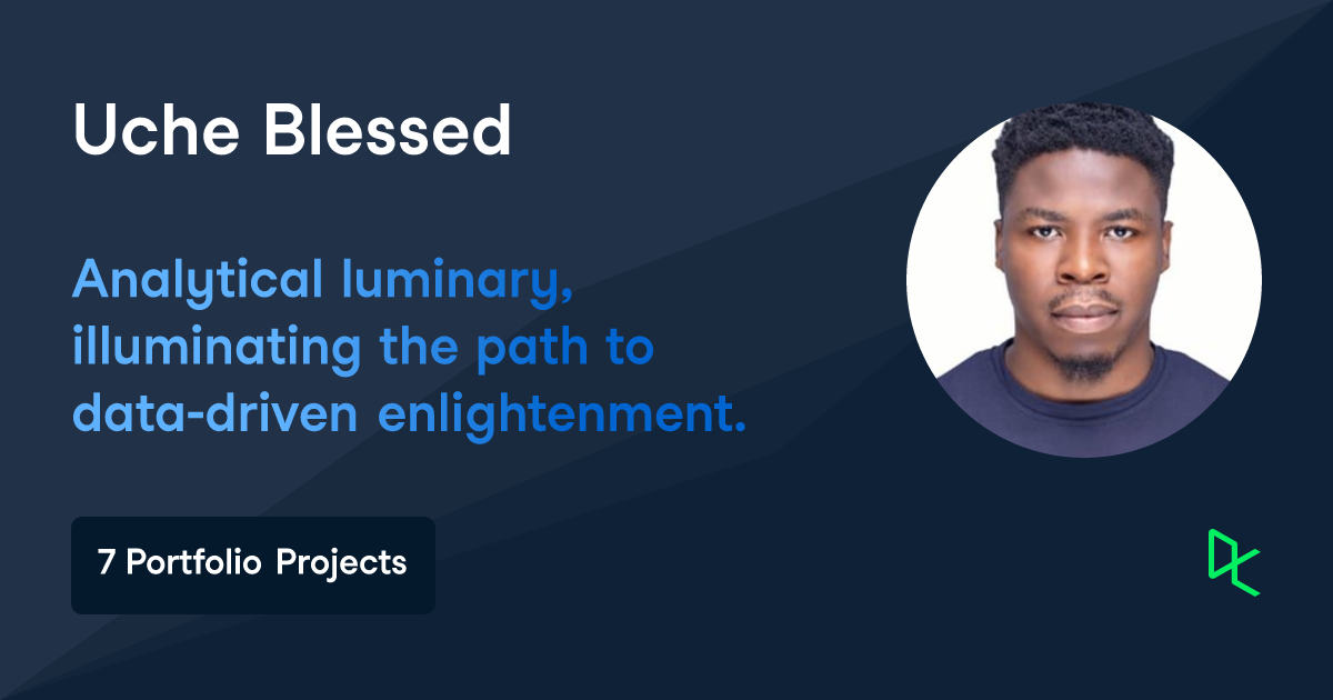 Uche Blessed - Python Developer