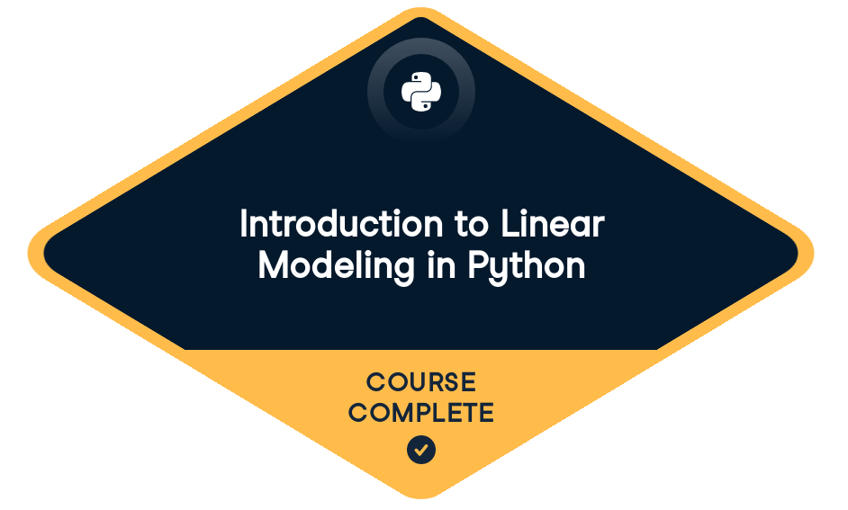 Statement of Accomplishment Badge