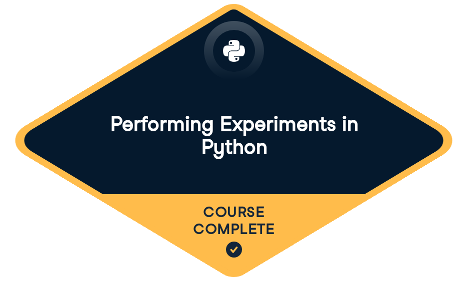 Statement of Accomplishment Badge