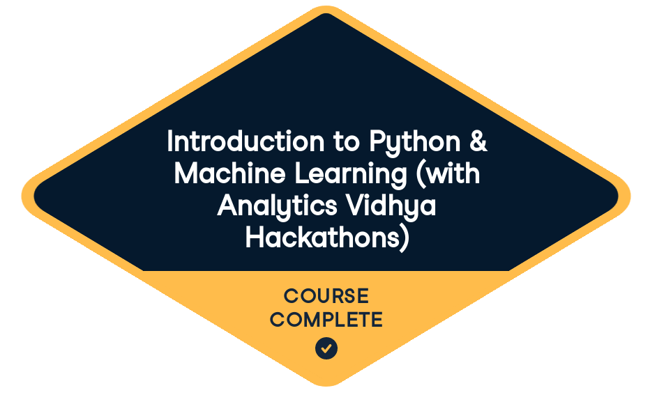 Statement of Accomplishment Badge