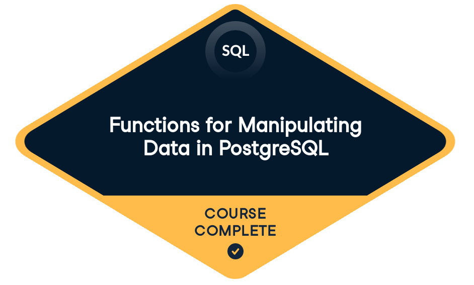 Statement of Accomplishment Badge