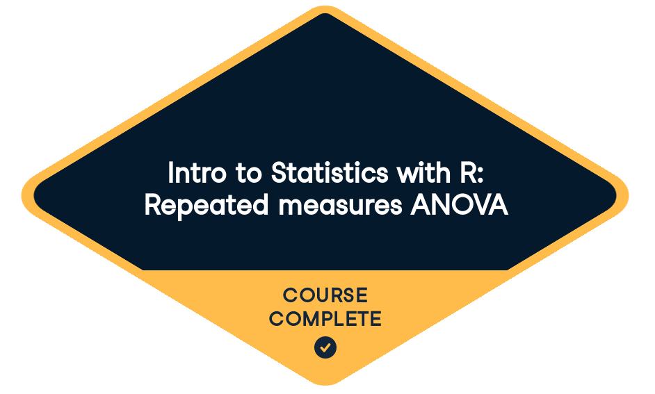 Statement of Accomplishment Badge