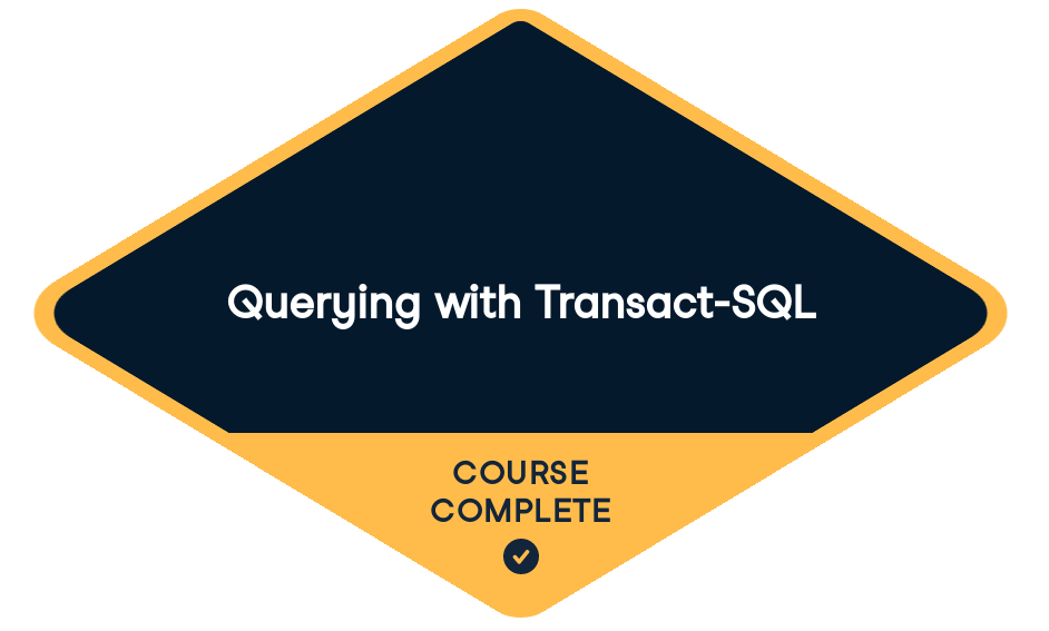 Statement of Accomplishment Badge