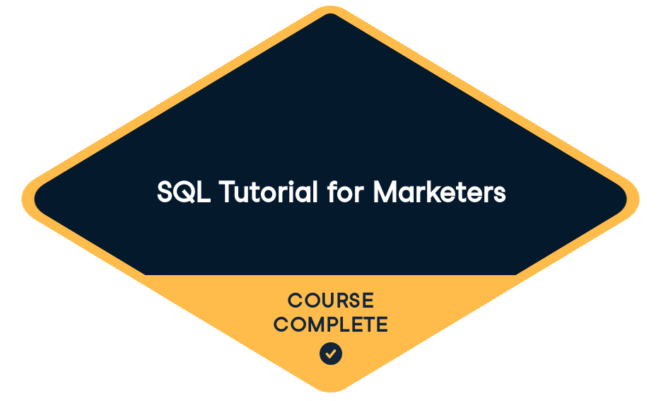 Statement of Accomplishment Badge