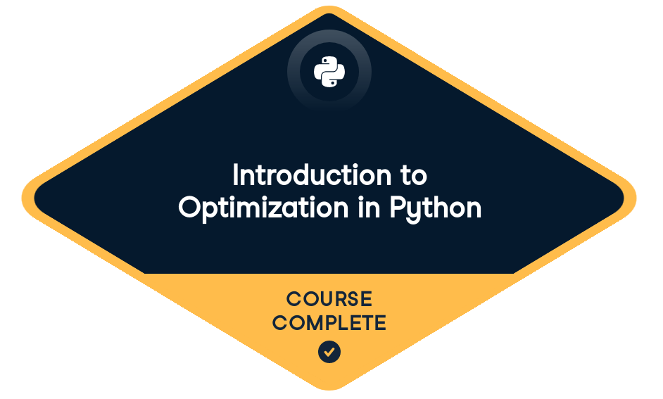 Statement of Accomplishment Badge