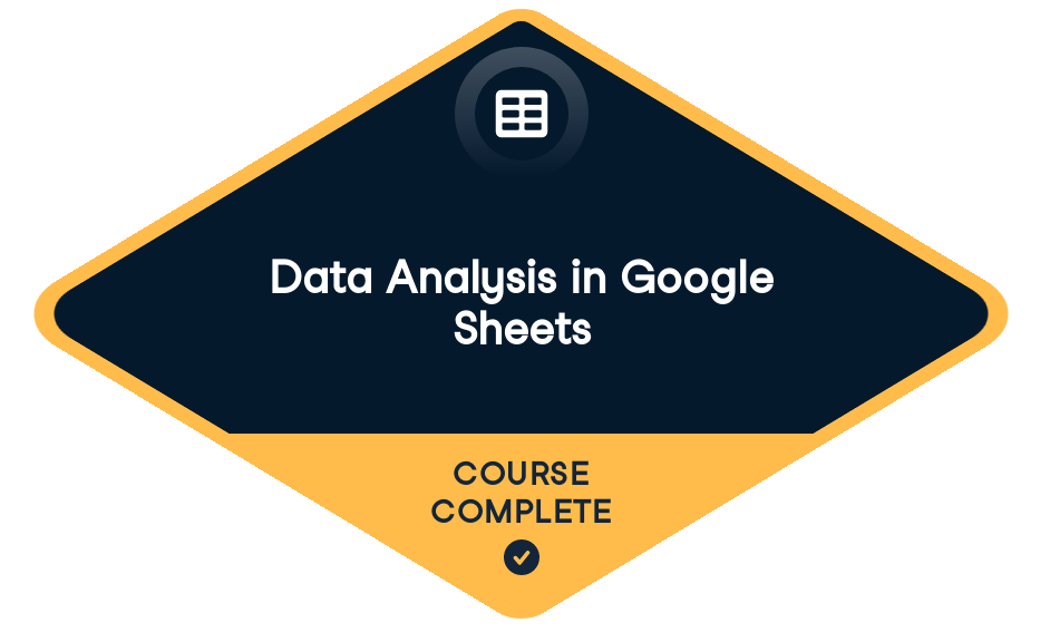 Statement of Accomplishment Badge