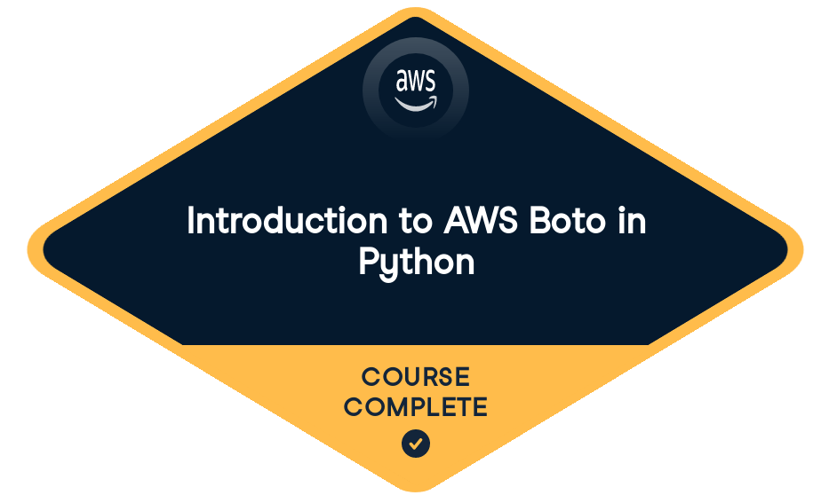 Statement of Accomplishment Badge