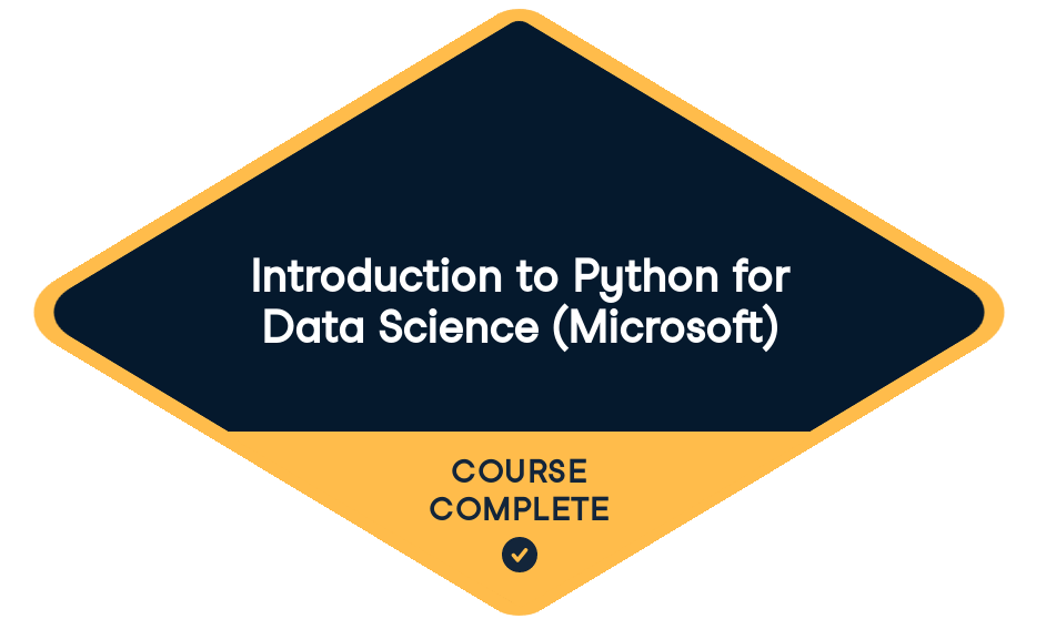 Statement of Accomplishment Badge