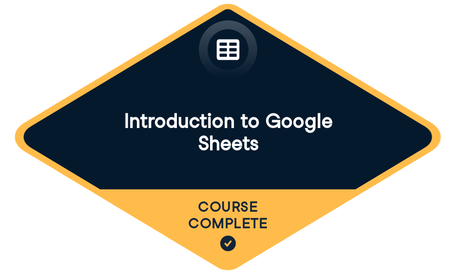 Statement of Accomplishment Badge