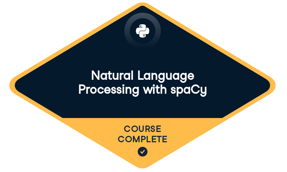 Statement of Accomplishment Badge