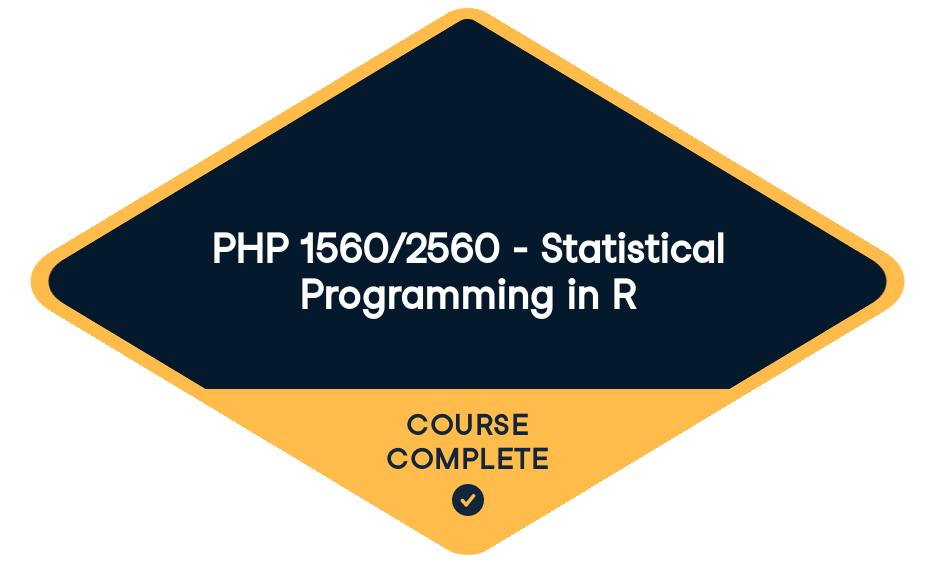 Statement of Accomplishment Badge