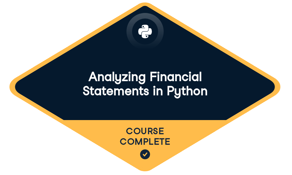 Statement of Accomplishment Badge