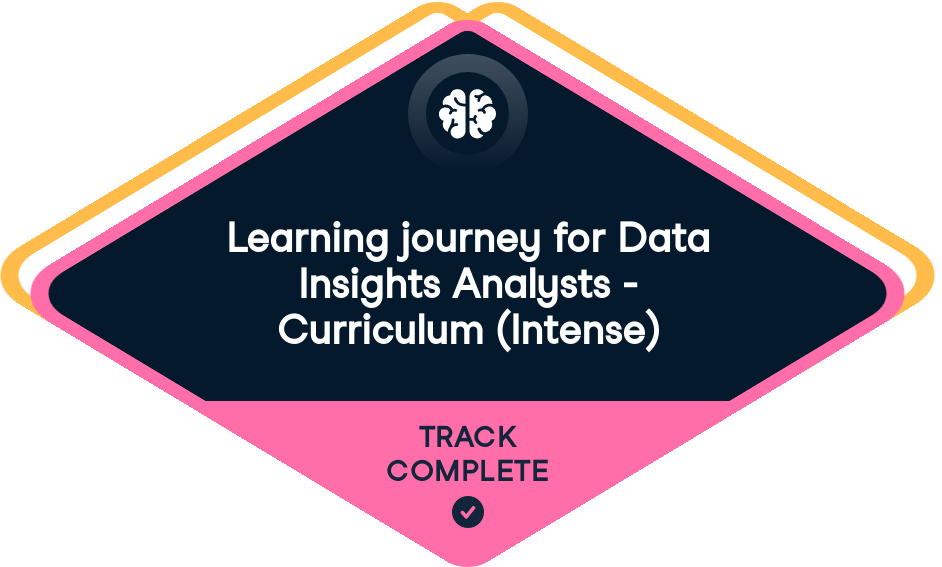 Statement of Accomplishment Badge