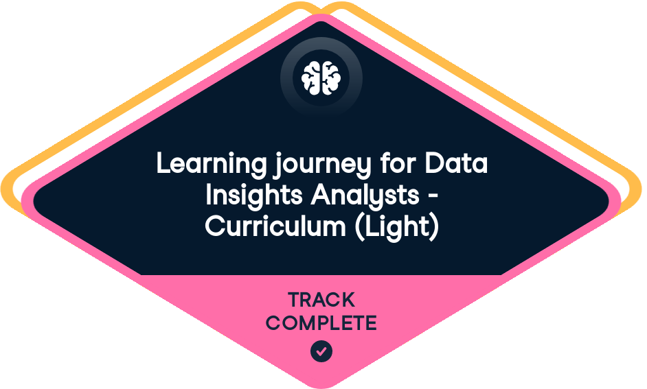 Statement of Accomplishment Badge