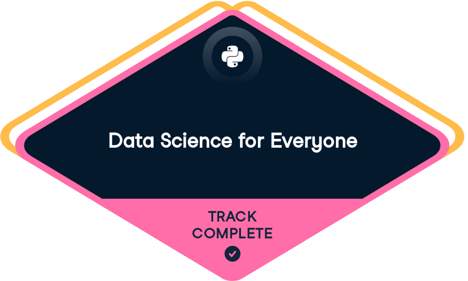 Statement of Accomplishment Badge