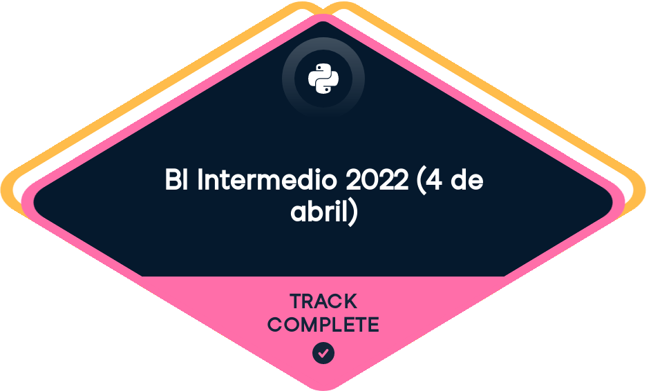 Statement of Accomplishment Badge