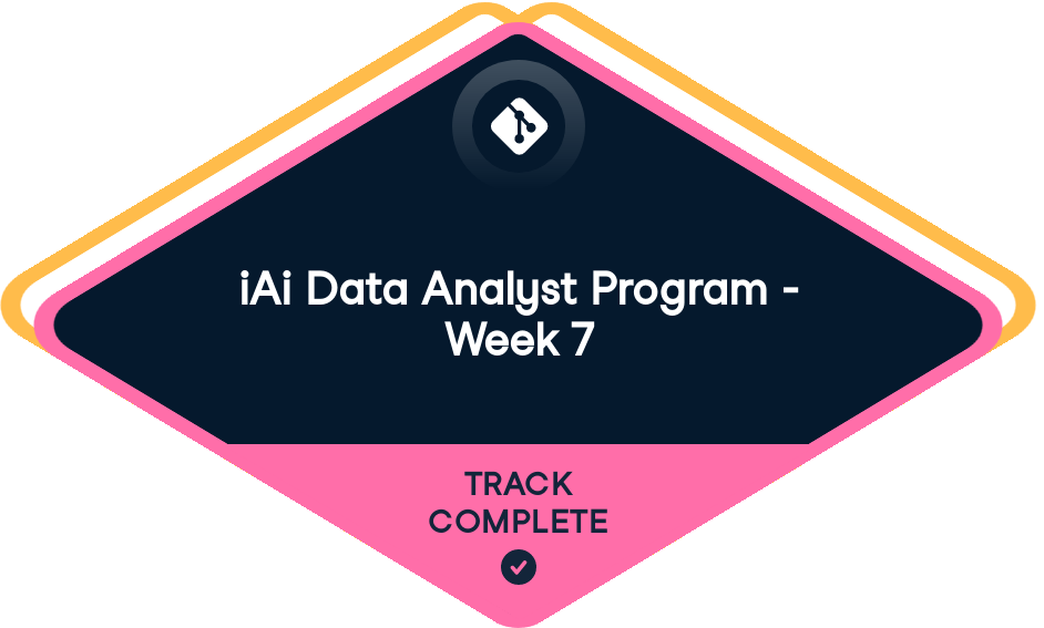 Statement of Accomplishment Badge