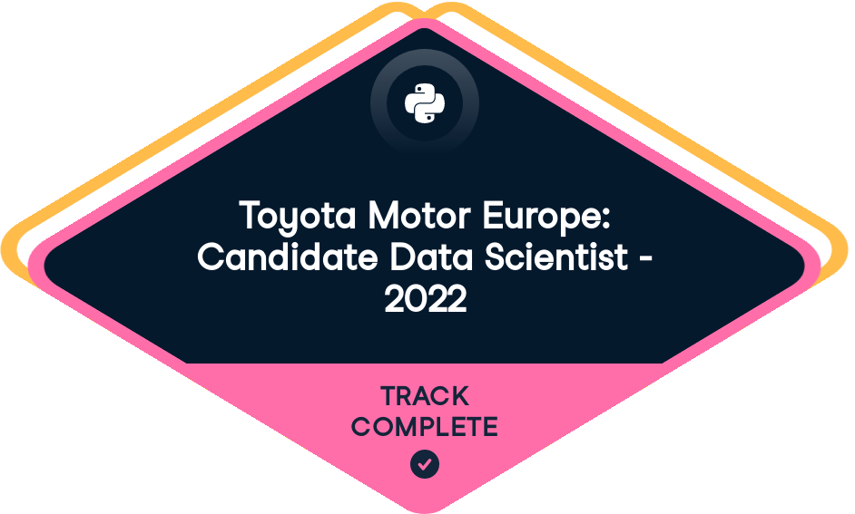 Statement of Accomplishment Badge