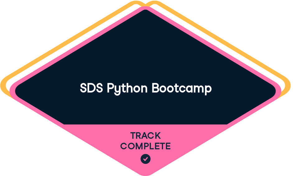 Statement of Accomplishment Badge