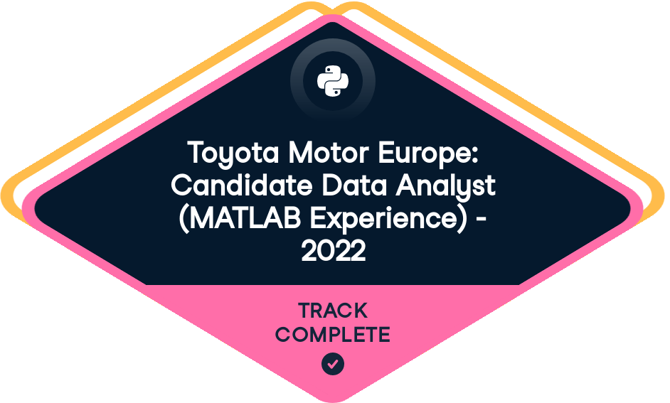 Statement of Accomplishment Badge