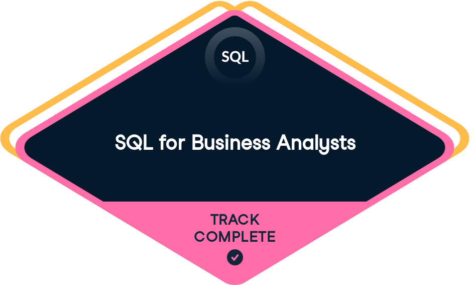 Statement of Accomplishment Badge