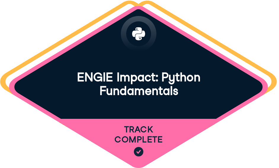 Statement of Accomplishment Badge