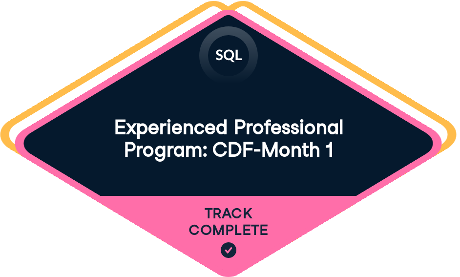 Statement of Accomplishment Badge